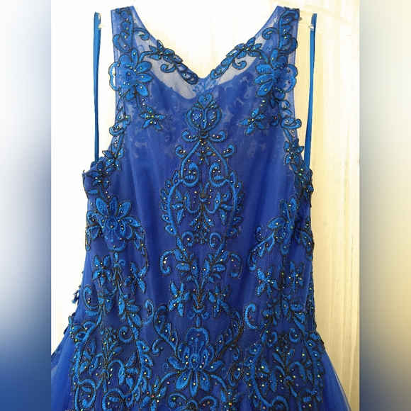 Camille La Vie Blue Prom/Special Event Dress - Picture 3 of 9